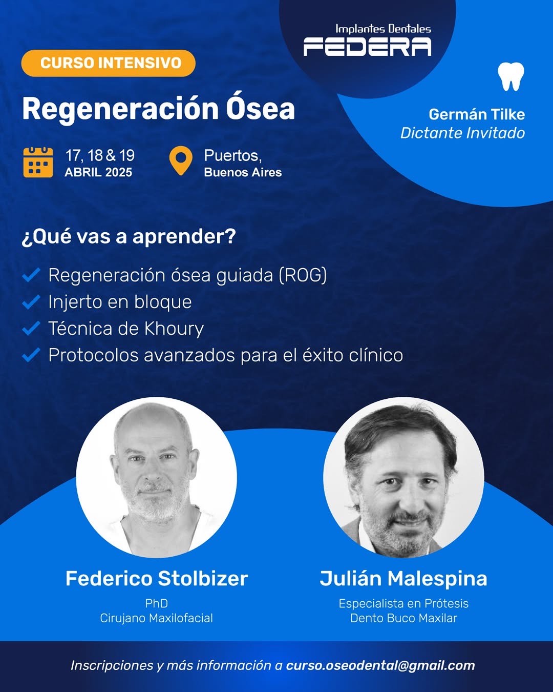Curso de Regeneración Osea